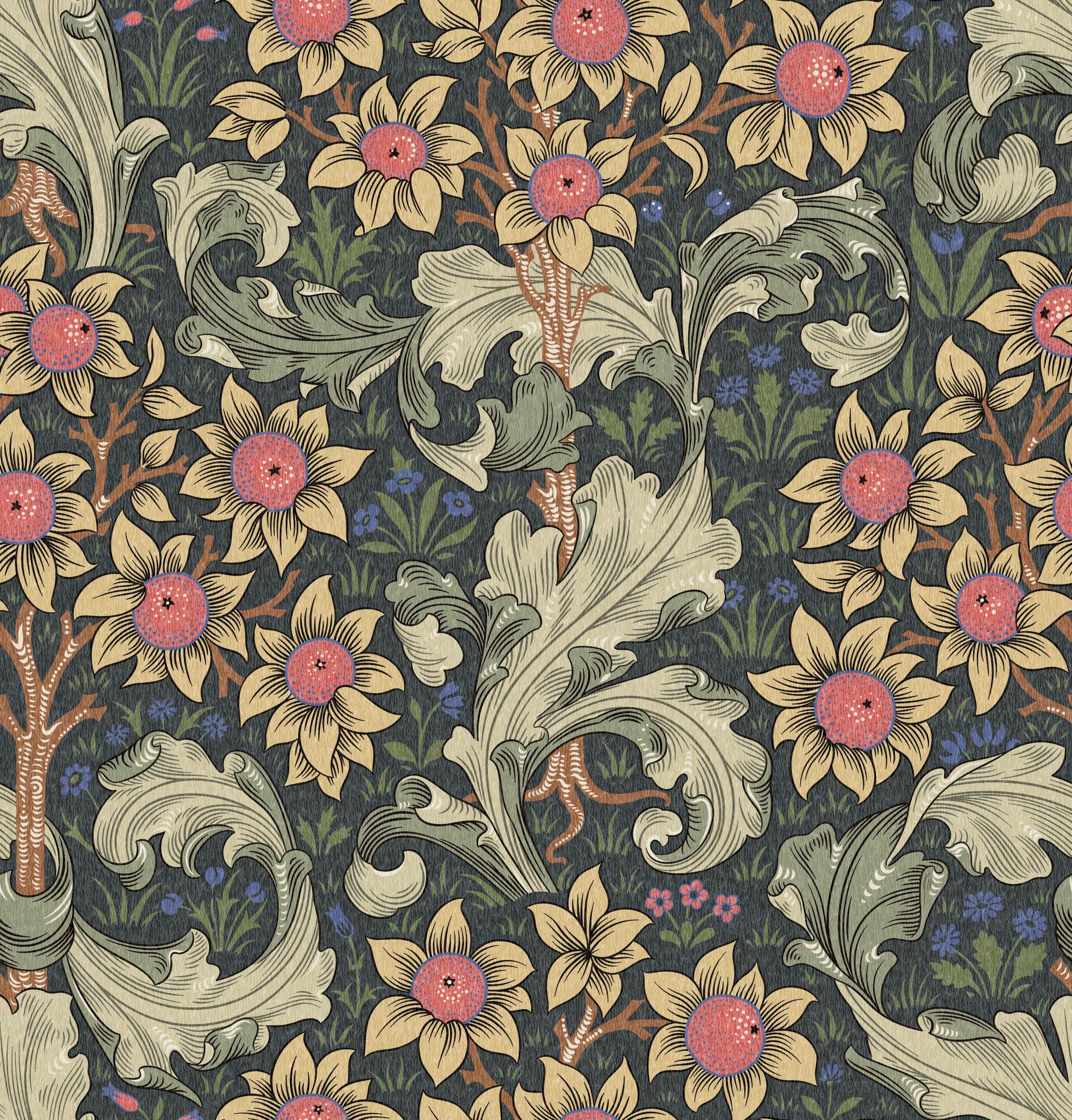 William Morris - Orchard Wallpaper